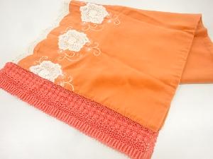 ビロードレース花模様ショール